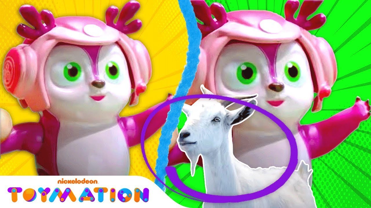 Spot The Difference Game #4 w/ Blaze, SpongeBob & Deer Squad Toys! 🧐 | Toymation
