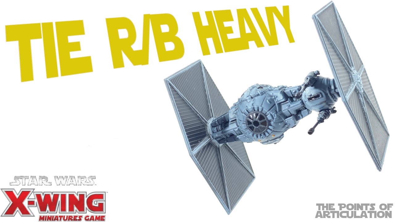 Star Wars X-Wing 2.0 TIE R/B Heavy Expansion Pack