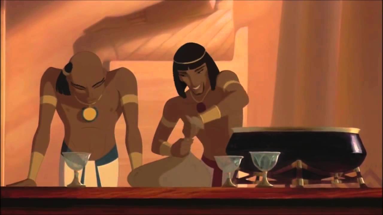 The Prince of Egypt - Late for the banquet HD
