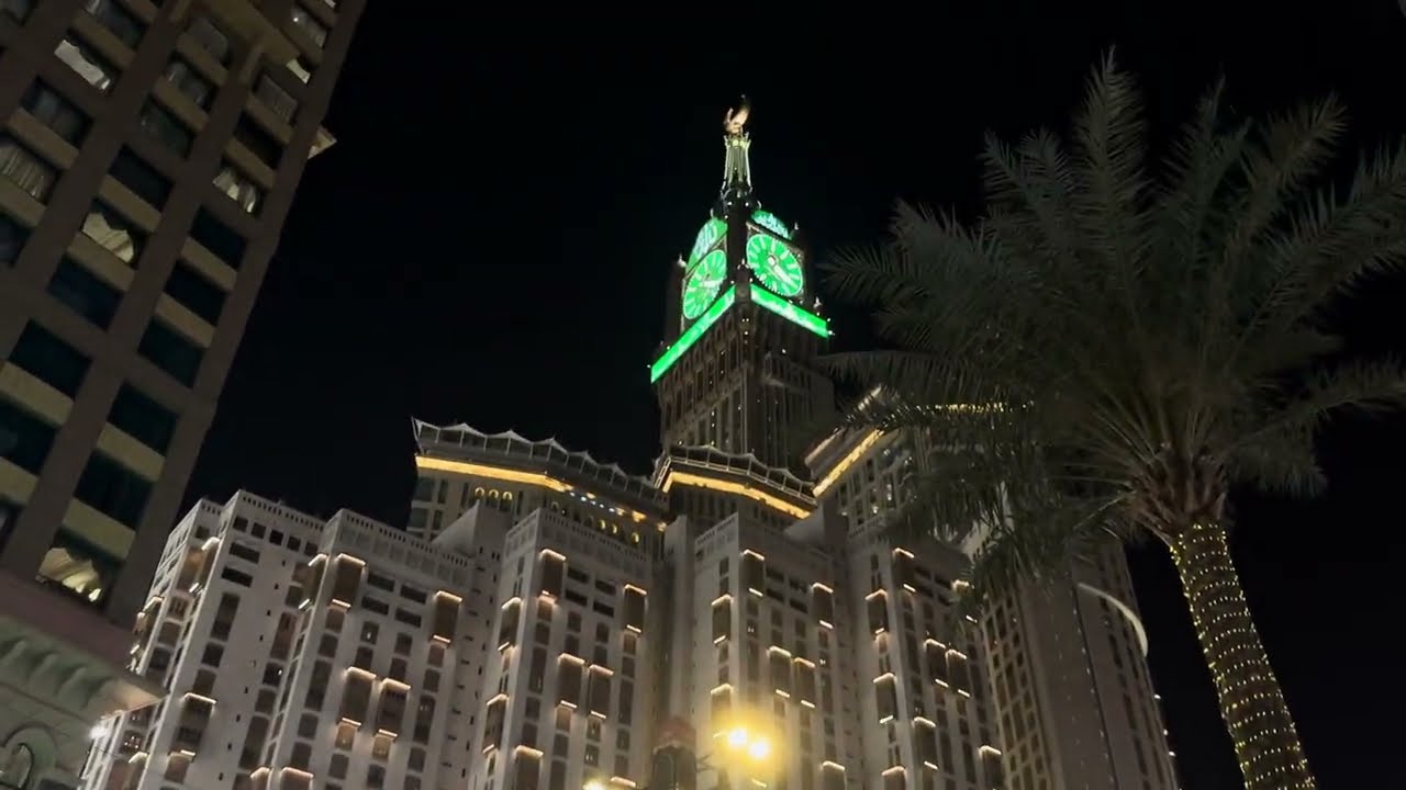 Makkah 🕋 Clock Tower Live 🔴 