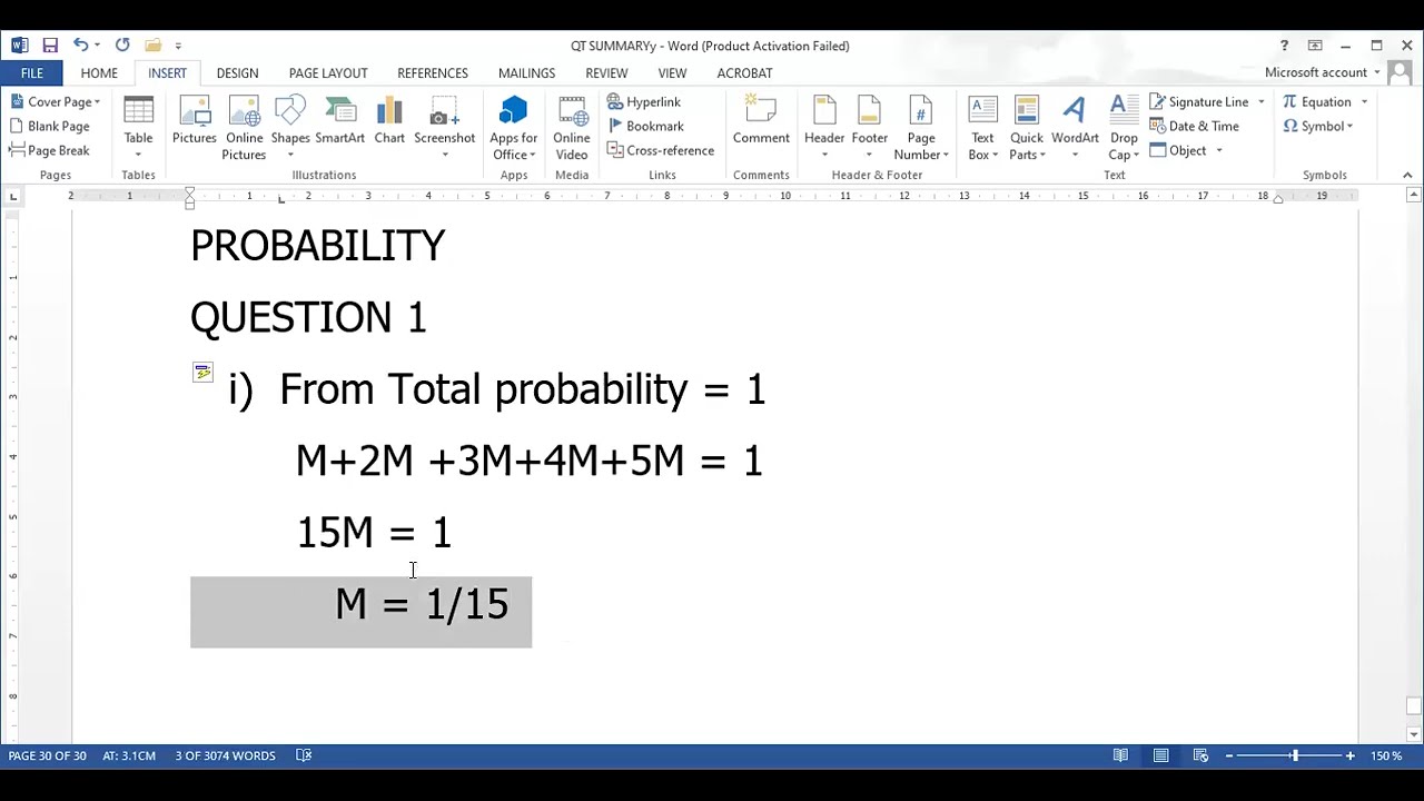 Discrete Probability Distribution Explained in Details with CPA past paper Qtns