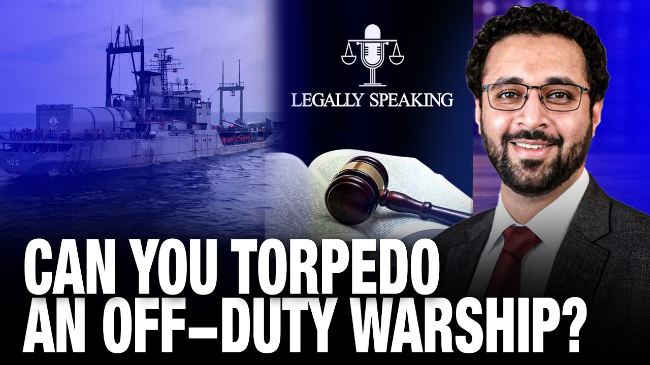 Was the US Torpedoing of an Off-Duty Iranian Warship Legal? | Dawn News English