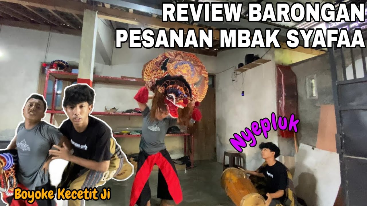 REVIEW BARONGAN PESANAN MBAK SYAFAA! Tes Drive Sebelum Berangkat ke Pamukan Barat Kalimantan Selatan