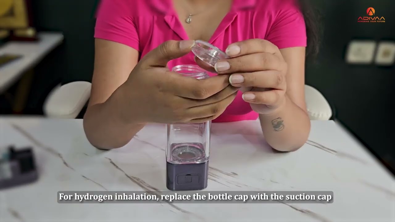 Adivaa HydroUltra 400ml |  India&rsquo;s Smartest Hydrogen Water Bottle by ADIVAA #hydrogenbottle