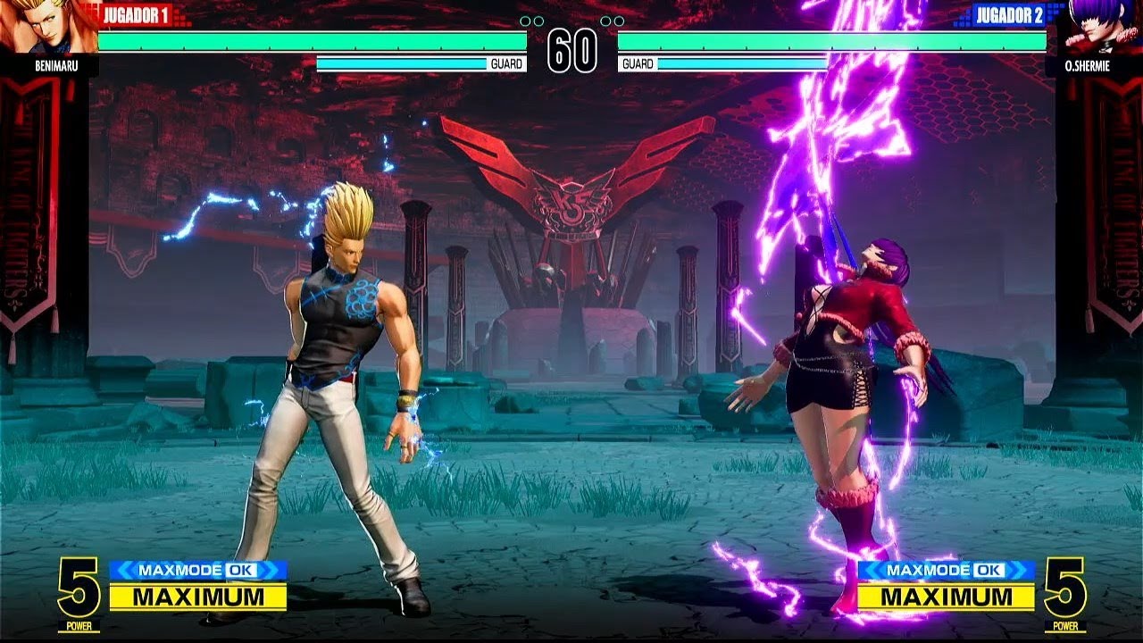 BENIMARU VS SHERMIE OROCHI - KOF XV