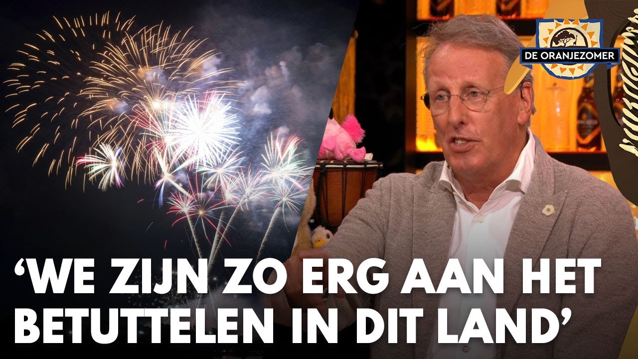 Chris Woerts ziet niets in vuurwerkverbod: 'We zijn zo erg aan het betuttelen in dit land'