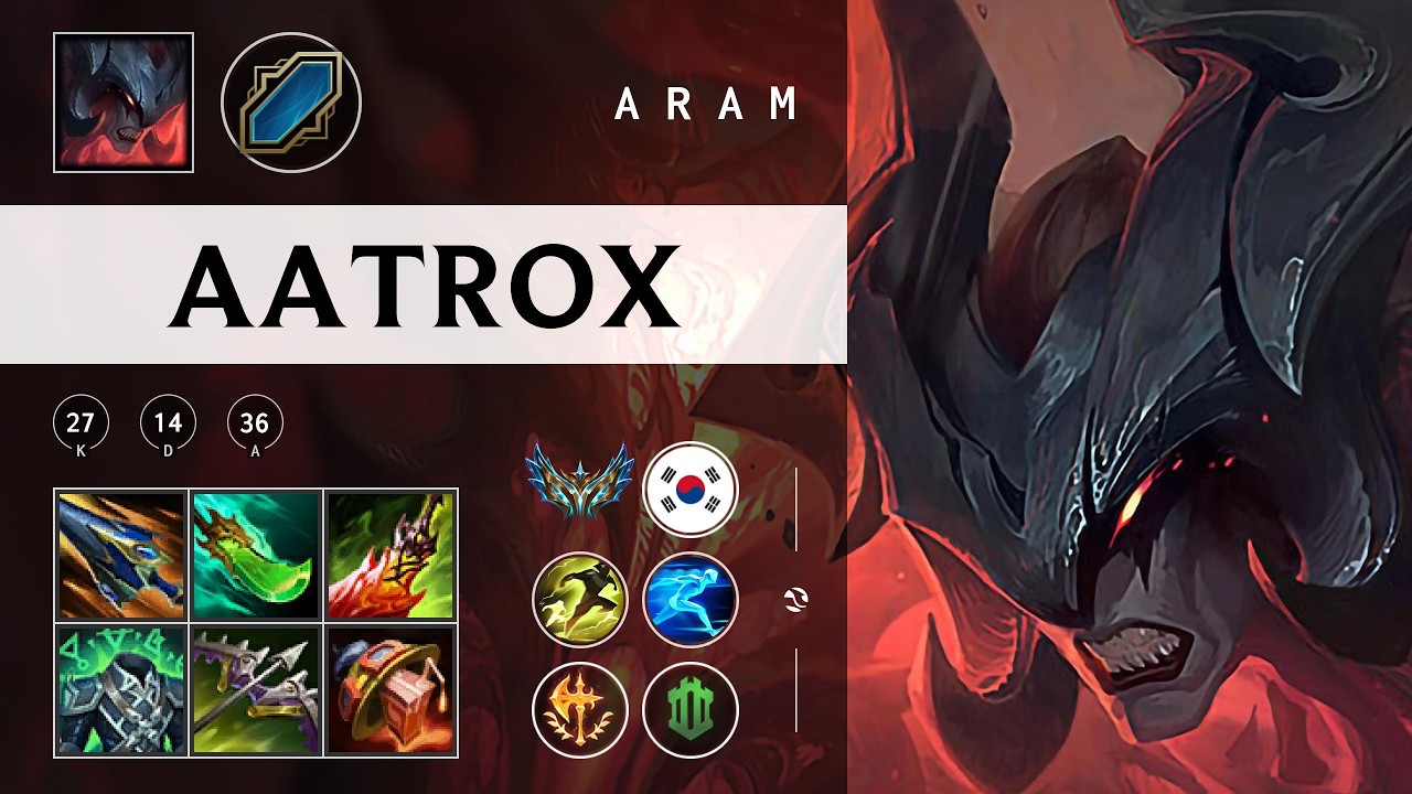 Aatrox ARAM - KR Challenger Patch 26.03