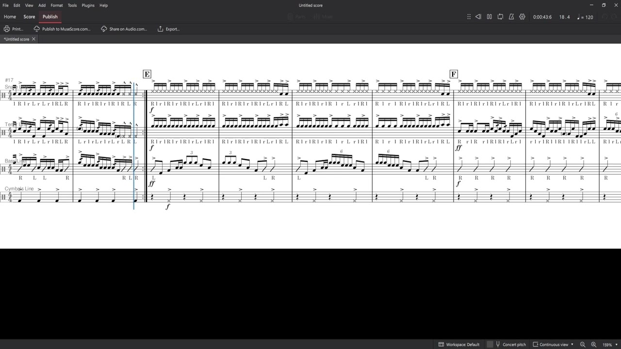 ALLEVIATE (Drumline Cadence)