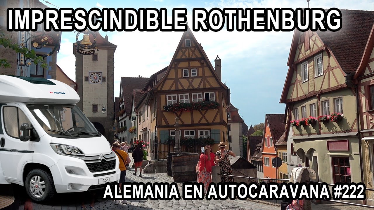 Rothenburg, el pueblo Imprescindible 🇩🇪 en la Ruta Romántica de Alemania