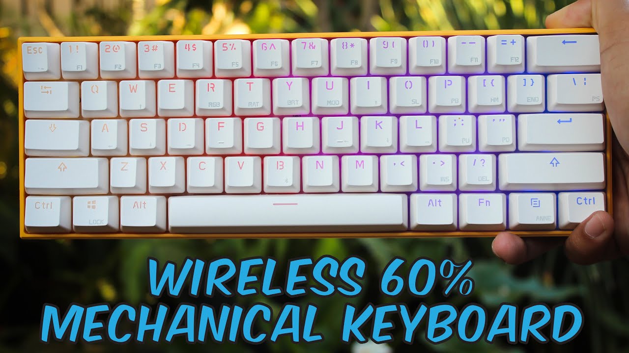 Беспроводная игровая механическая клавиатура Anne Pro RGB — распаковка и обзор.