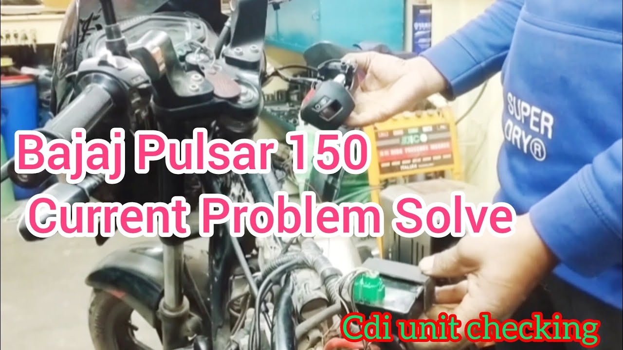 Bajaj Pulsar150 Current Problem Solve || Pulsar 150 Bike Starting Problem Solve 