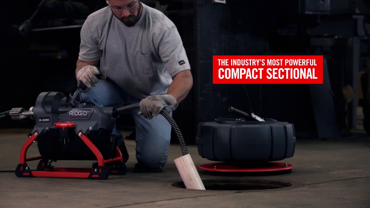 Introducing the RIDGID K-5208 Sectional Drain Cleaner