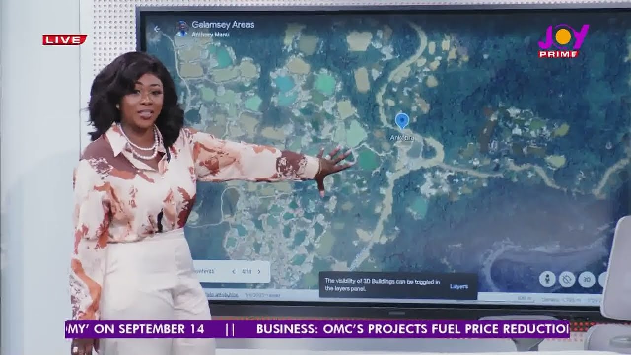 Shocking Google Satellite Images Expose Severe Water Pollution from Galamsey In Ghana || News Flash