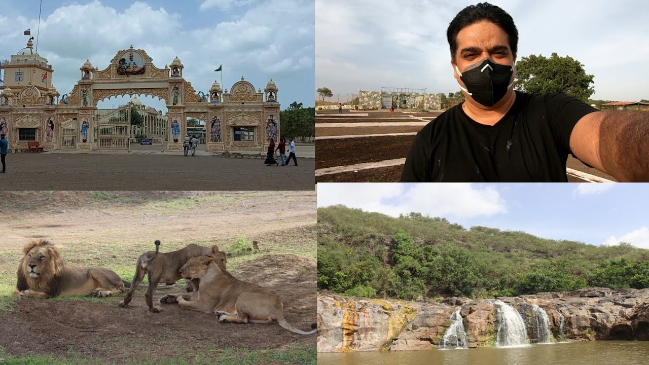 Sasan gir to Satadhar Temple Khodiyar dam and Ambaradi safari road trip | how to reach | Vlog no 14