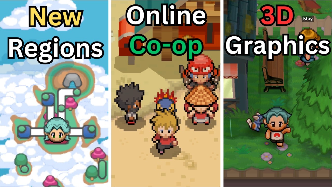 I Tried The Best Pokemon MMO Fan Games in 2025.