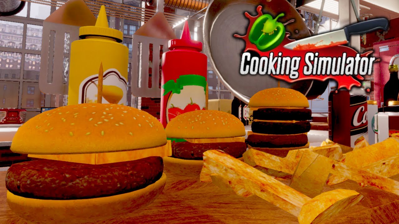 本気のハンバーガー作りに挑戦！｜Cooking Simulator