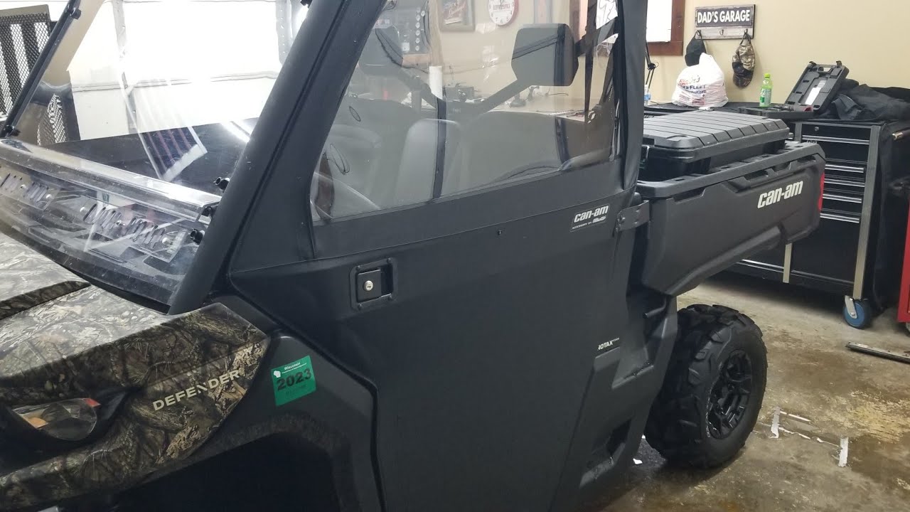 Мягкие двери для Can-Am Defender. Подписывайтесь на канал и смотрите другие мои видео про Can-Am.