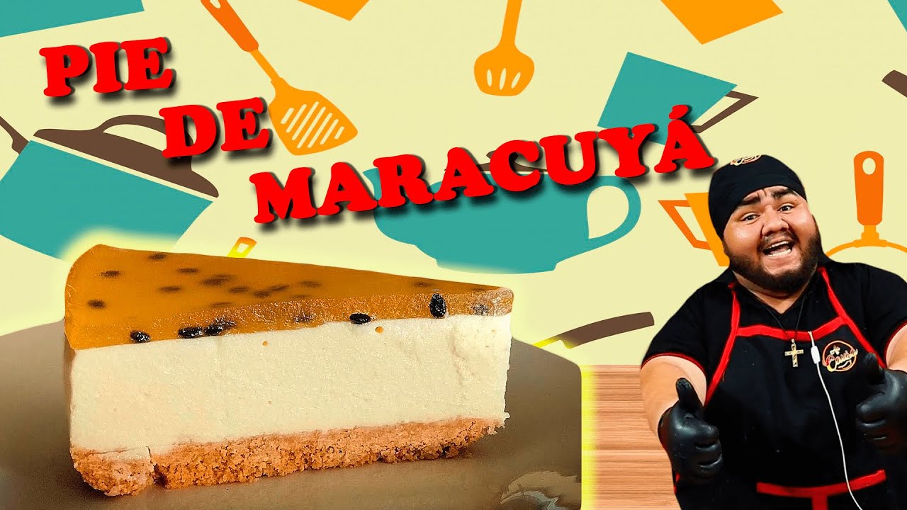 COMO PREPARAR UN PIE DE MARACUYA SIN HORNO 🥧👨&zwj;🍳😋 | AJI CAUSA
