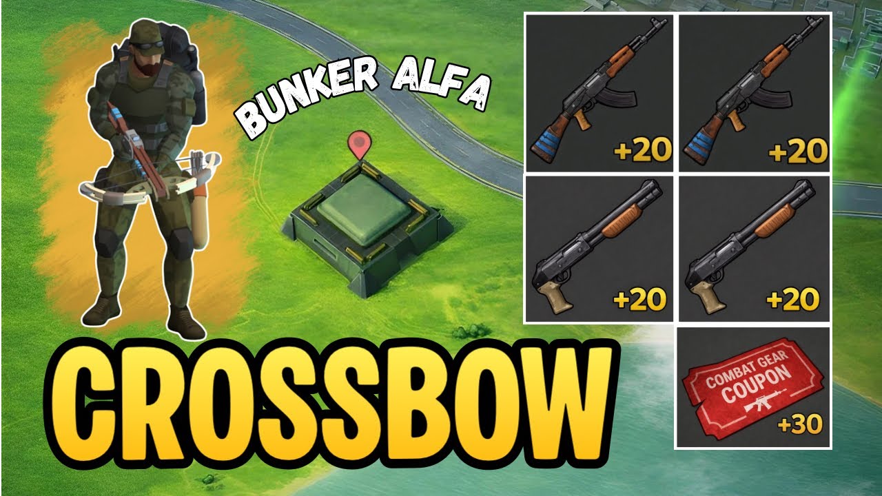 Clearing BUNKER ALFA + BLIND ONE using CROSSBOW 2026 | Last Day On Earth: Survival | Beginner | LDOE