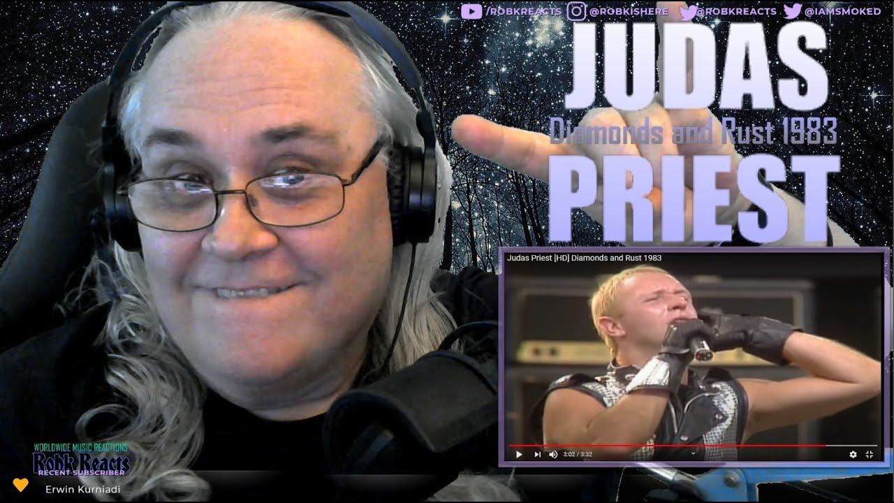 Judas Priest Reaction - Diamonds and Rust Live 1983 - Requested