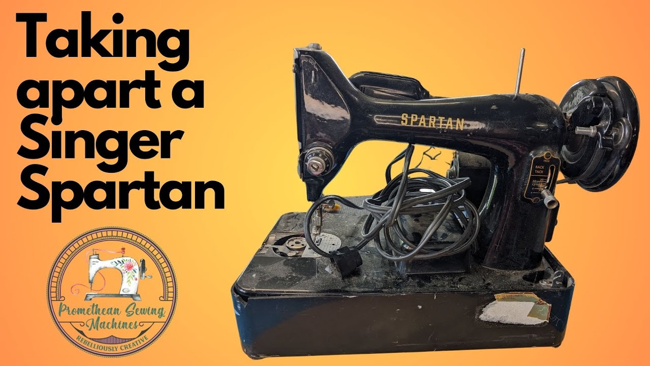 Taking apart a Singer Spartan (a basic 99)