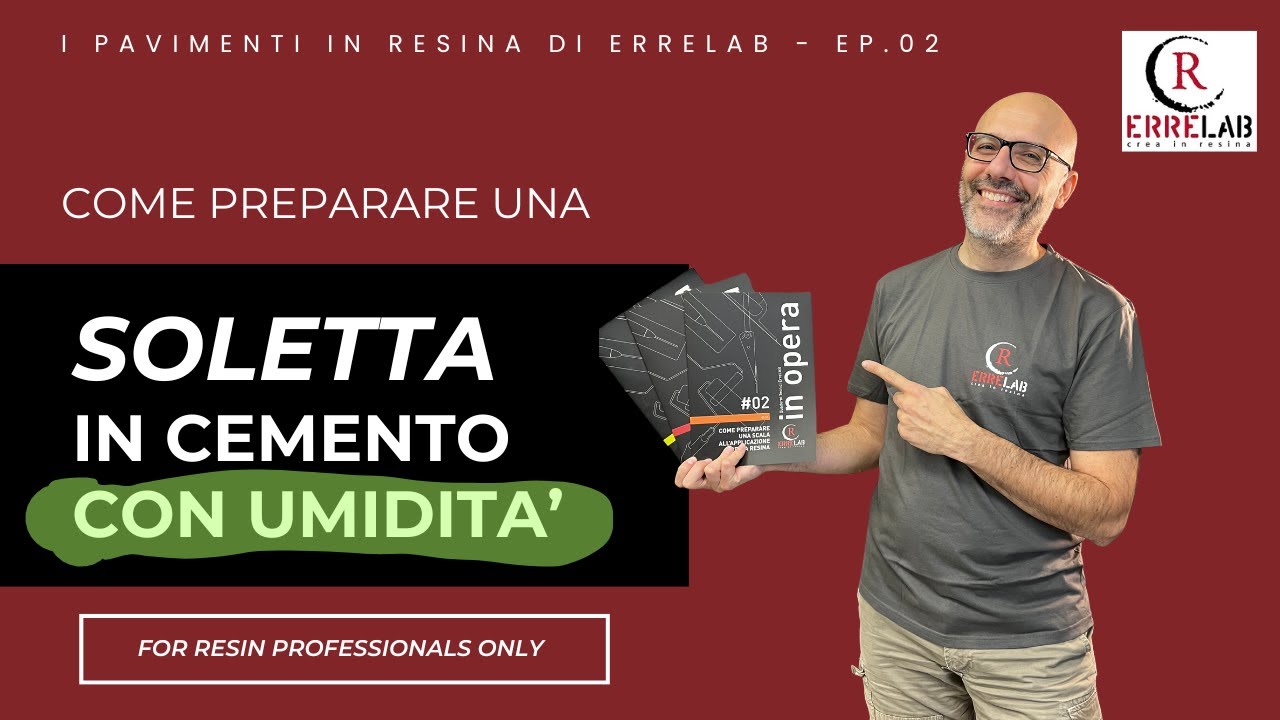 Come si posa un pavimento in resina su un Massetto in Cemento con Umidità di Risalita - by ErreLAB