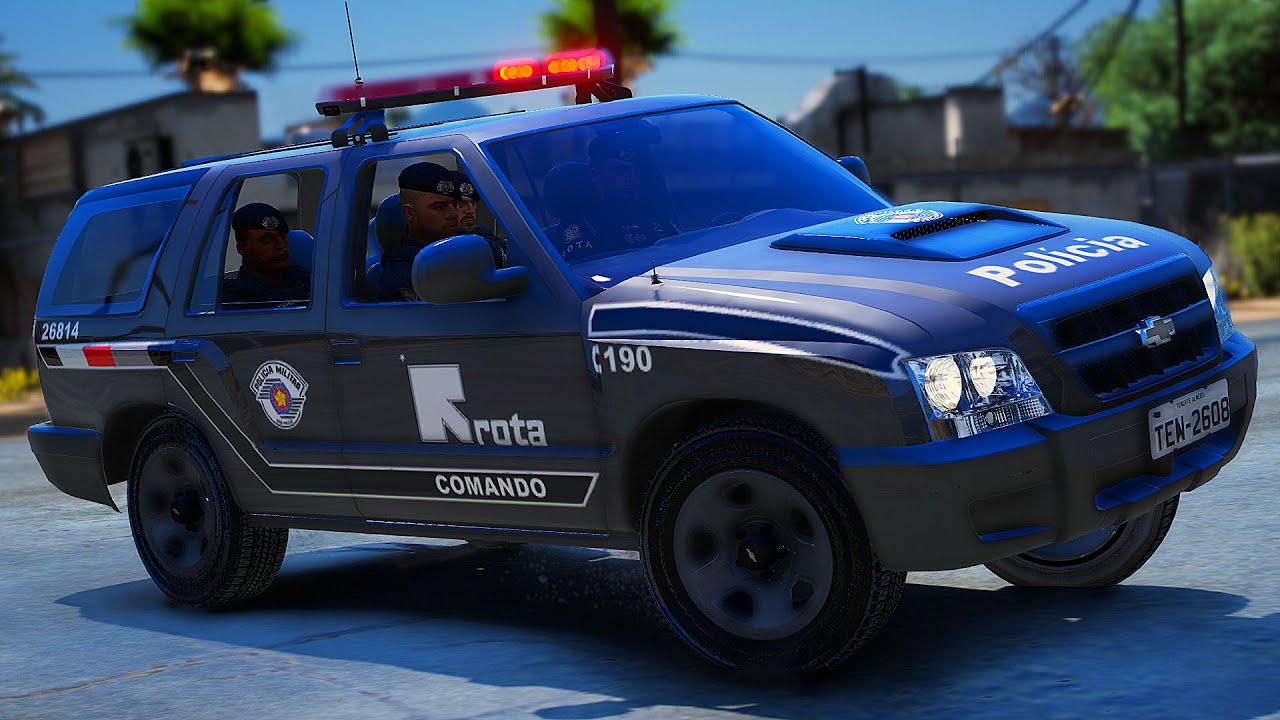 Aqui é ROTA Ladrão | GTA V PMESP | GTA 5 POLICIAL