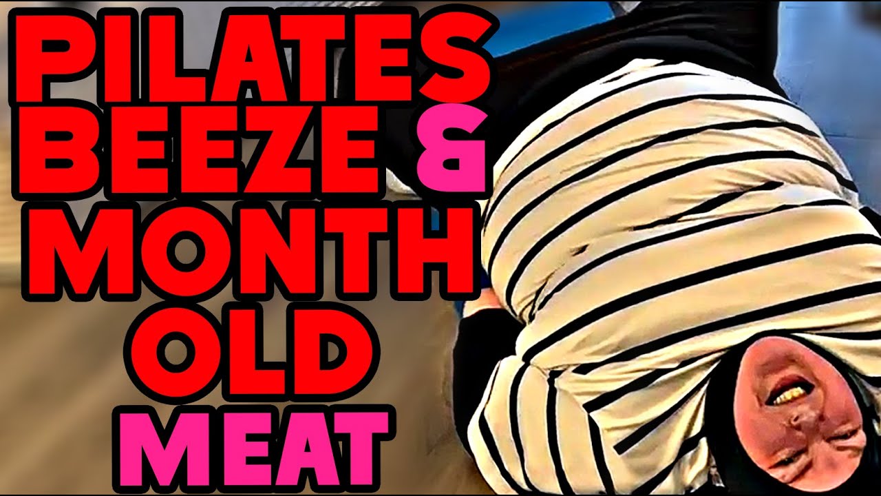 FOODIE BEAUTY FINALLY DOES PILATES & EATS MONTH OLD MEAT - livestream reaction