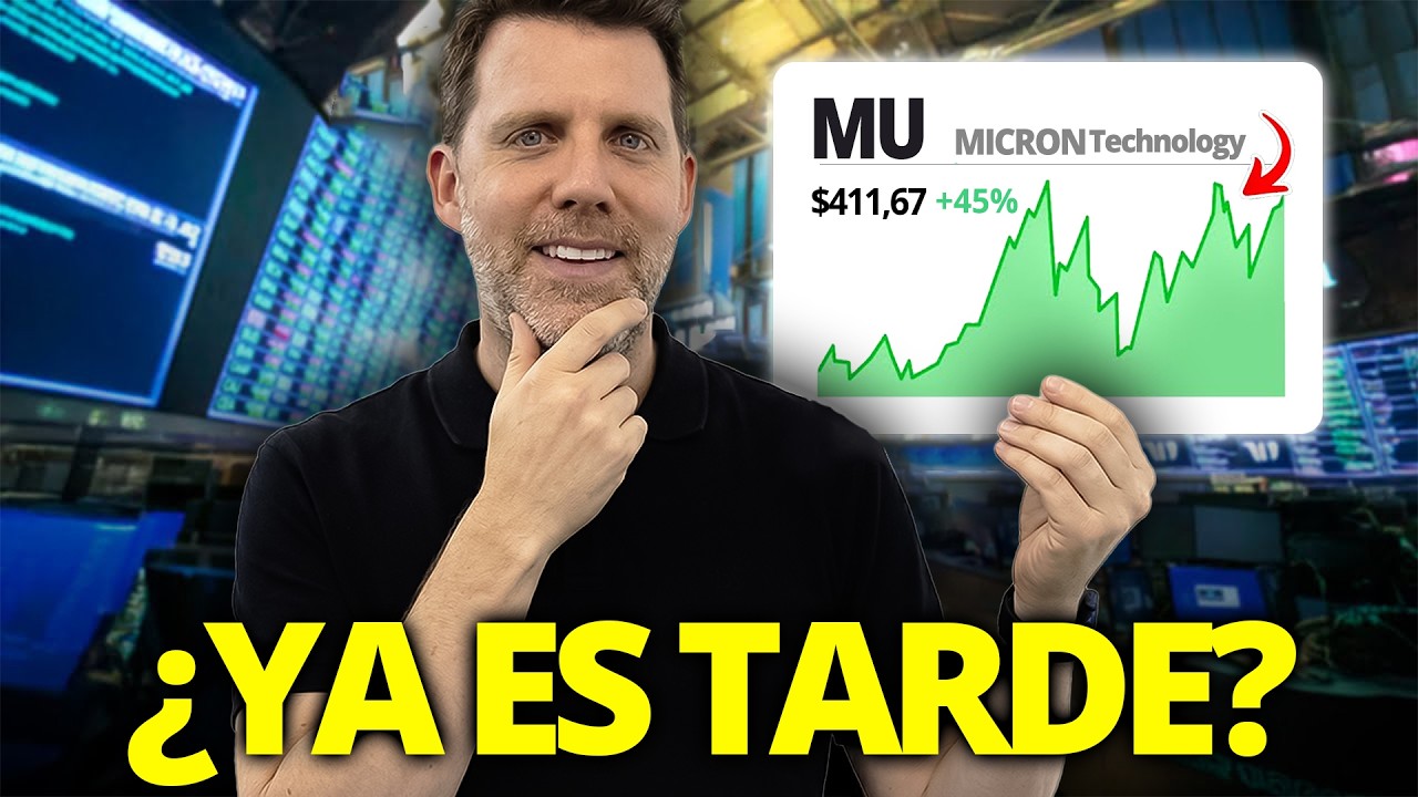 ¿Es Micron una Inversión para la Próxima Década? +40% 👉Oportunidad de Inversión