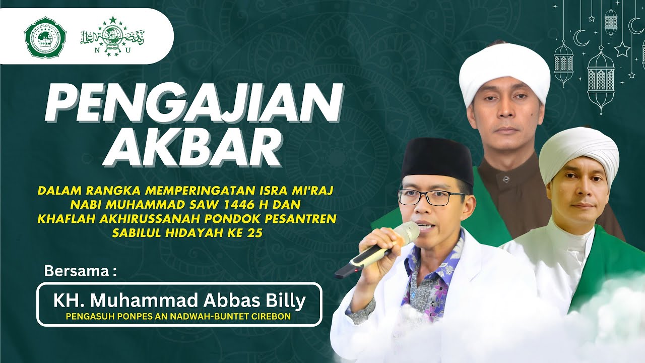 Pengajian akbar & Wisuda Khataman Fasholatan dan al-qur'an juz 30  bin nadzri