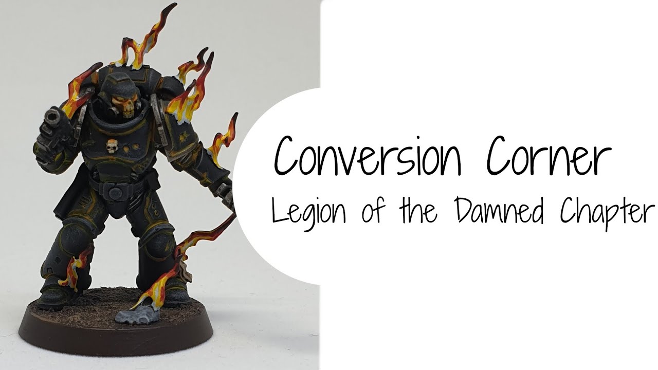 How to convert Legion of the Damned Primaris Intercessors