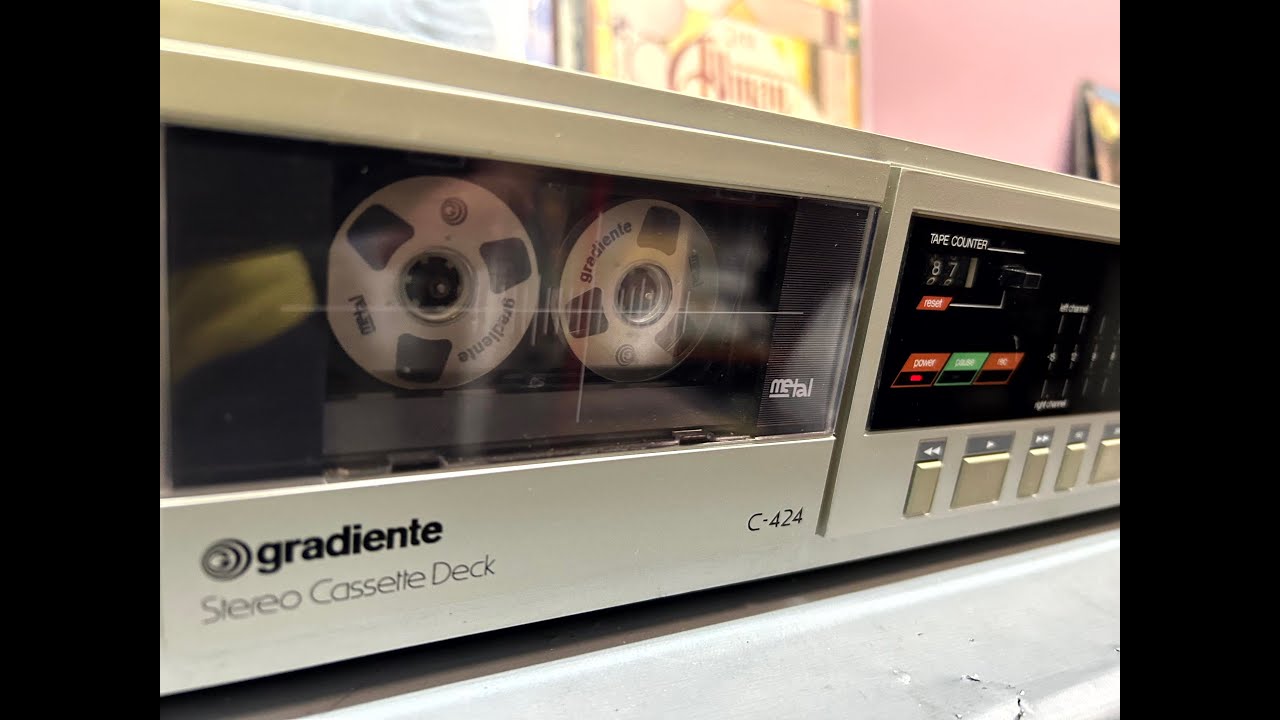 O Rei do Som - Tape Deck Gradiente C-424