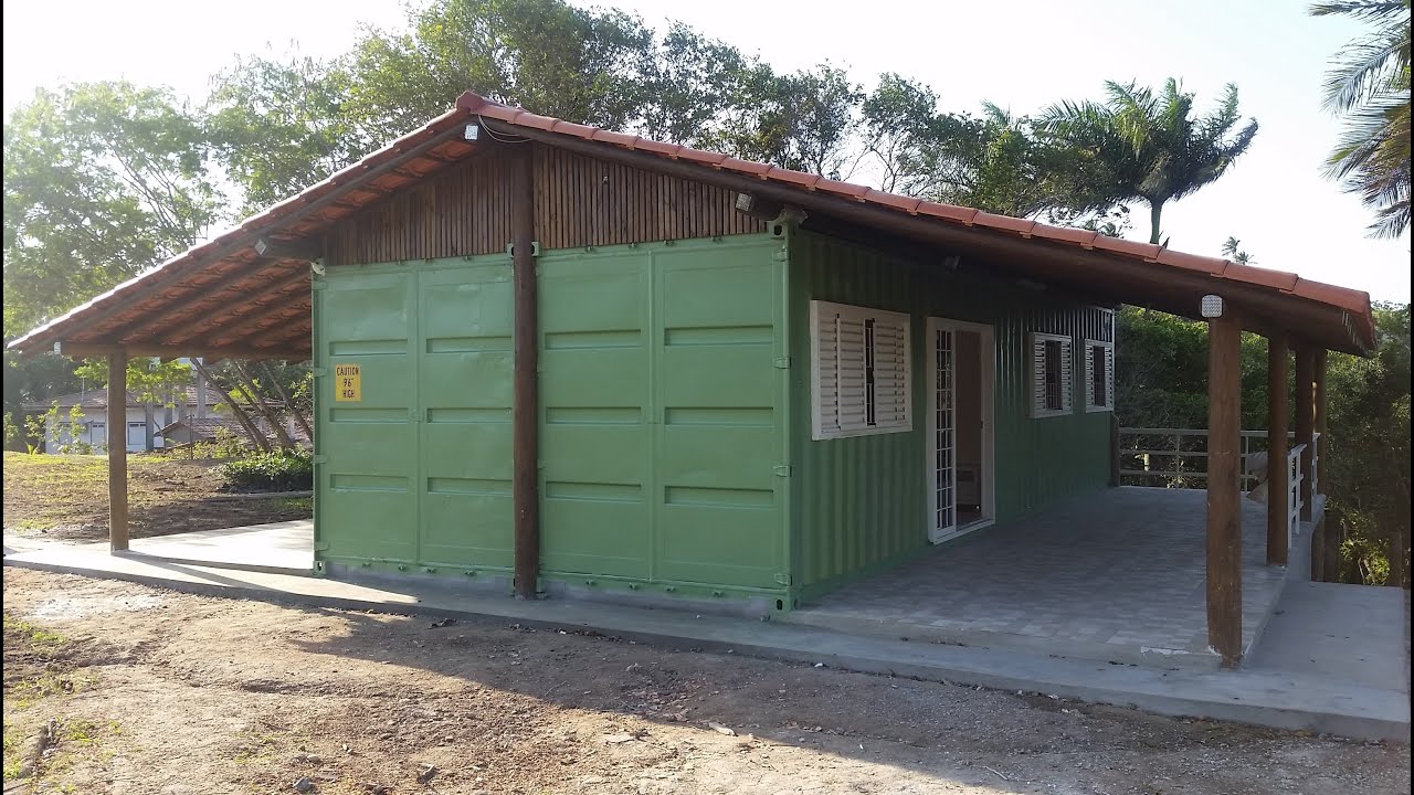 Casa 3A Modulares em contêiner modelo Cabrália - Resumo da Obra