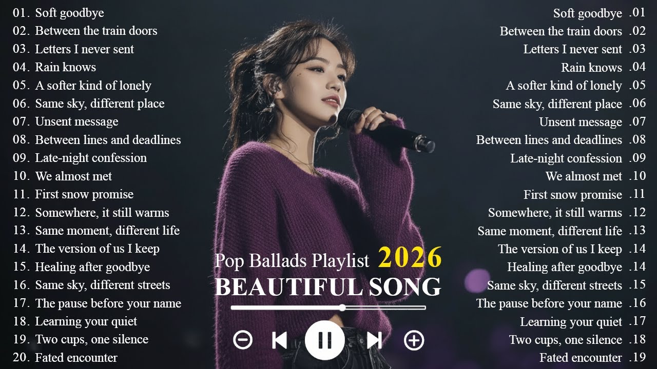 Beautiful & Romantic Love Songs 2026 | Easy-Listening & Emotional Ballads | K-Drama OST Vibes