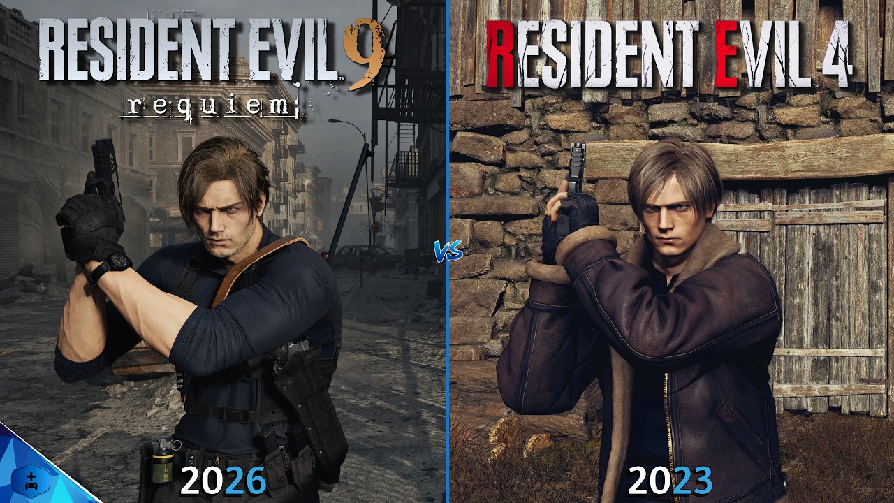 Resident Evil Requiem kontra Resident Evil 4 Remake | Por&oacute;wnanie grafiki, fizyki i detali