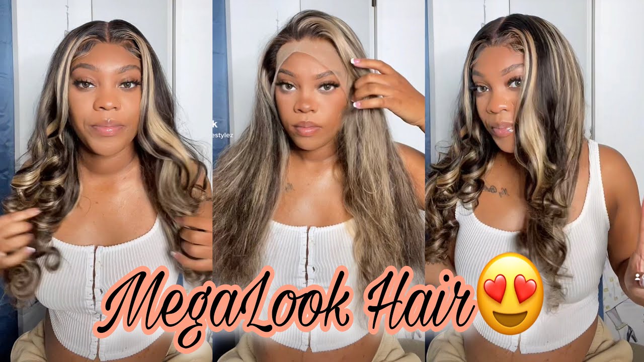 GET INTO THESE HIGHLIGHTS! Ft: MegaLook Hair Balayage Wig