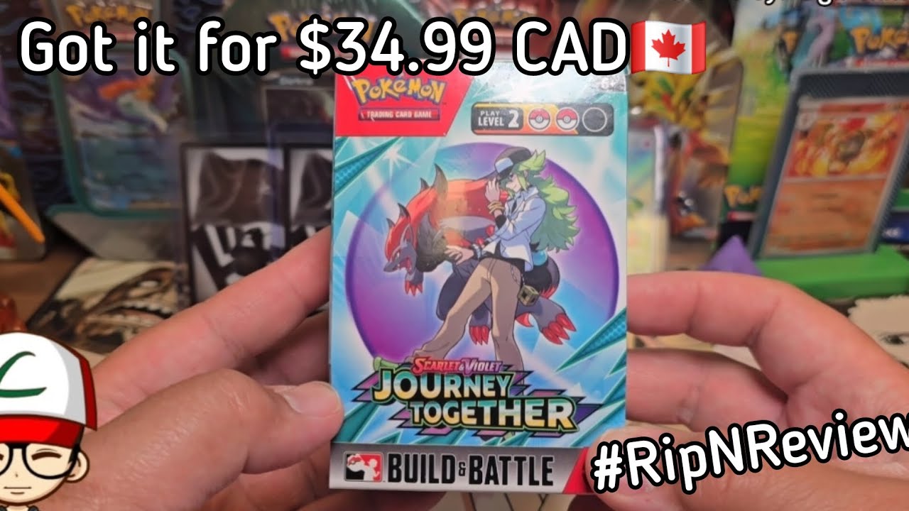 Let's #RipNReview the 2025 Pokemon Journey Together Build And Battle Box!