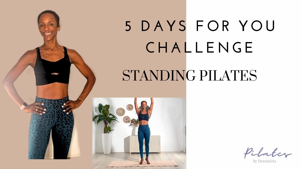 💫 5 Days for You Pilates Challenge: Standing Pilates Workout // 15 Minute Pilates