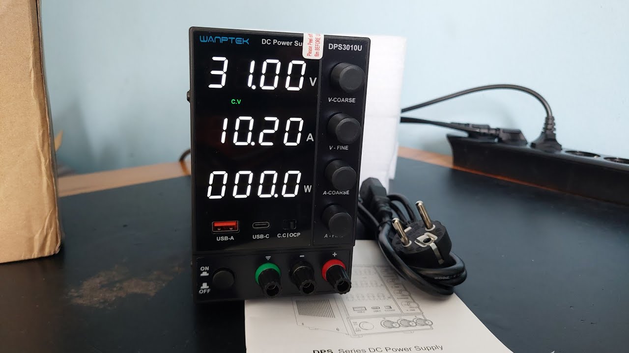 Wanptek DPS3010U Unboxing, test
