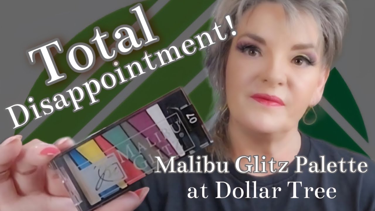 I Used The Malibu Glitz Palette From Dollar Tree For My Mardi Gras Look✨️