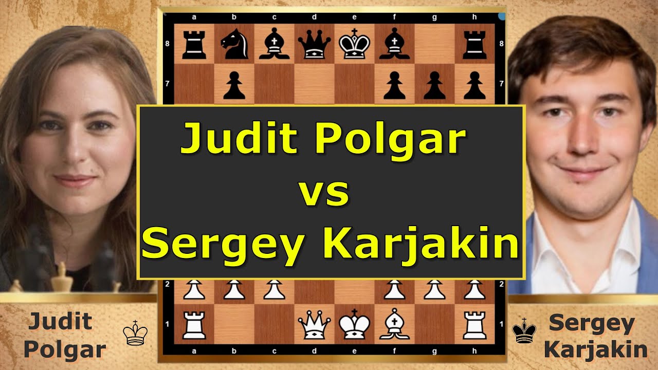 POLGAR vs KARJAKIN – Sicilian Brilliance! ♟🔥 #juditpolgar #sergeykarjakin #chess