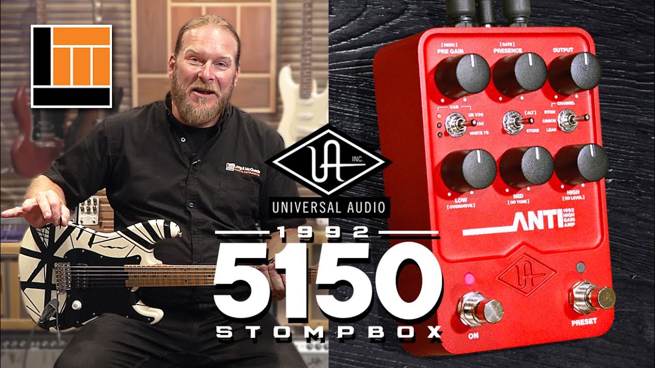 The Peavey 5150 gets UNCHAINED!  UAFX ANTI 1992 High Gain Amp [Product Demo]