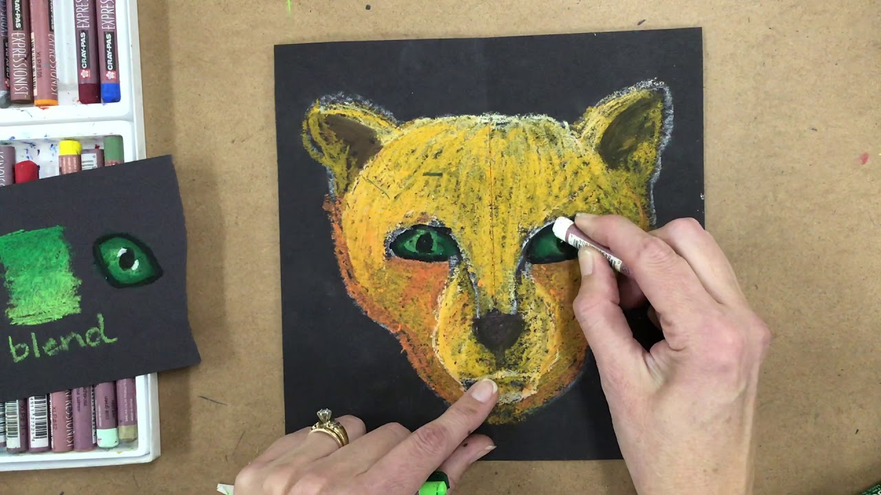 Tips for coloring Symmetrical Animal Face