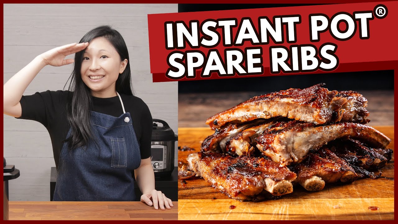 Instant Pot Spare Ribs | Fall Off The Bone Tender & Juicy!