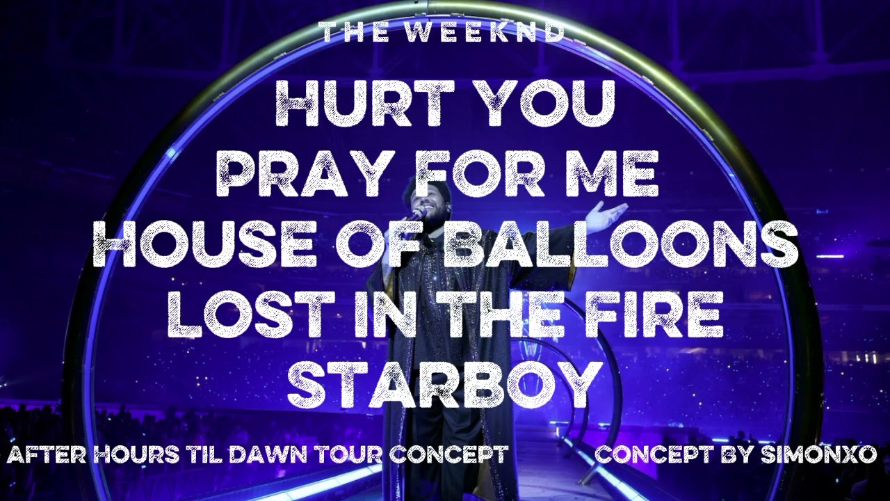The Weeknd - Hurt You/Pray For Me/House Of Balloons/Lost In The Fire/Starboy [AHTDT Concept]