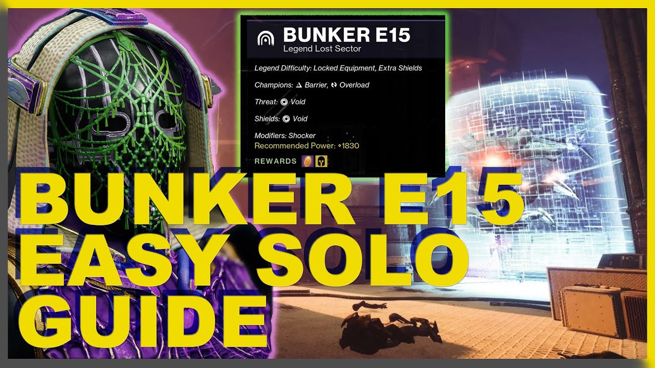 Solo Legendary Lost Sector made easy - Destiny 2