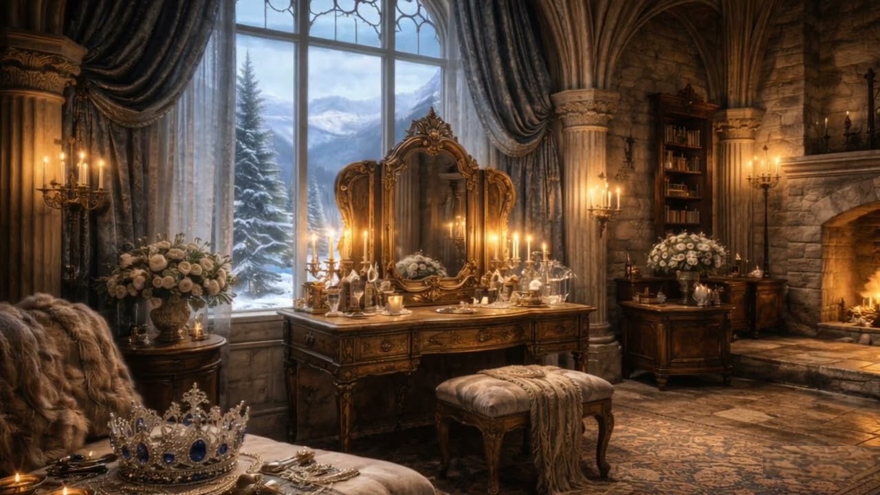 Medieval Ambient Music for Relaxation | The Queen’s Vanity Nordic Chamber (2 Hours)