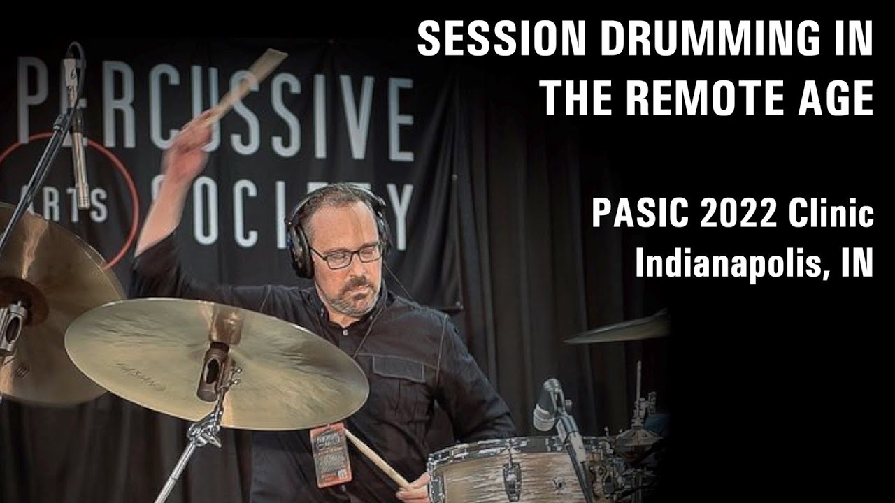 The Remote Session Drummer's Role | Dylan Wissing at PASIC 2022