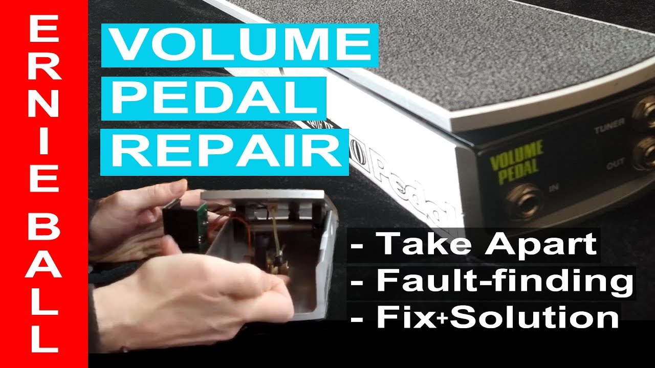 Ernie Ball Volume Pedal Repair