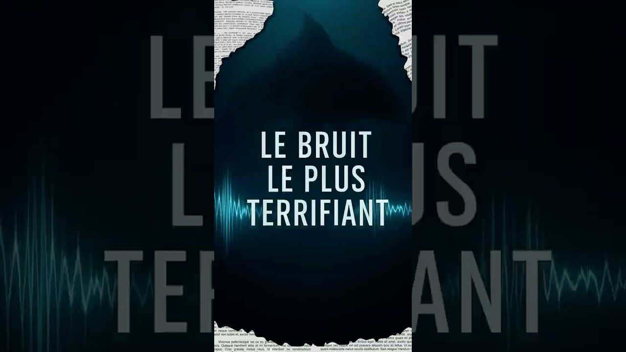 Le bruit le plus terrifiant jamais enregistr&eacute; ! #Myst&egrave;re #Horreur #insolite